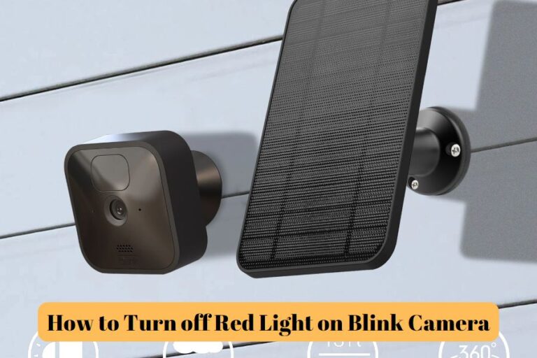 How To Turn Off A Red Light On A Blink Camera Blink Camera Blinks Red